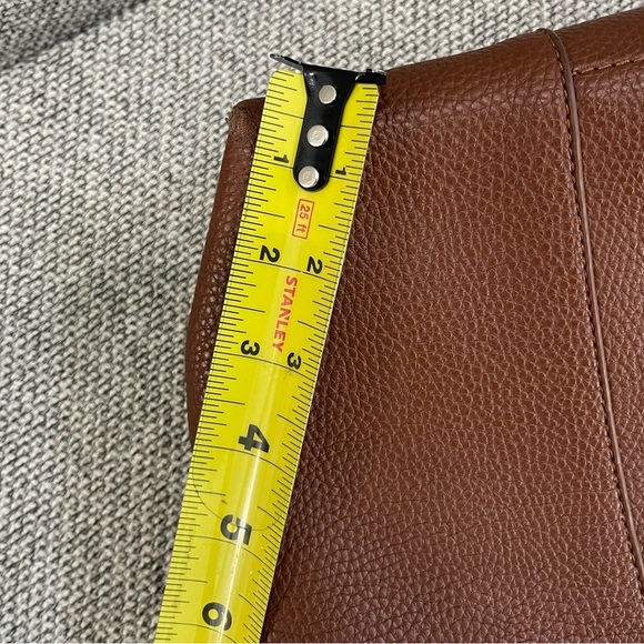 Montana West Brown Leather Tote Spacious Design - Picture 16 of 16